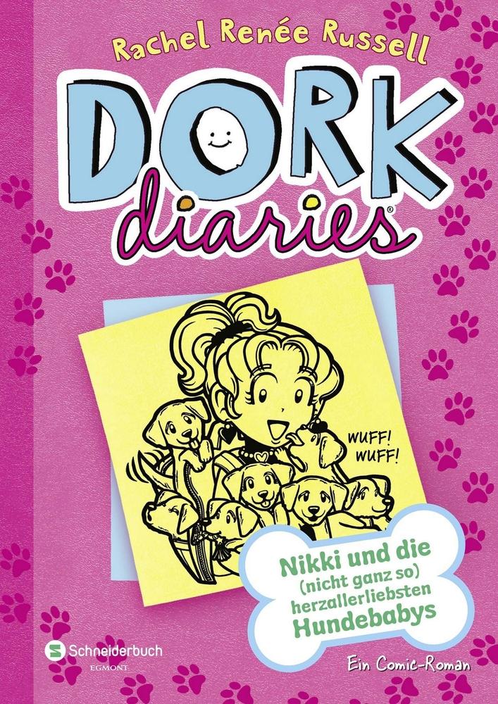 Vorderes Coverbild DORK Diaries 10. Nikki und die (nicht ganz so) herzallerliebsten Hundebabys