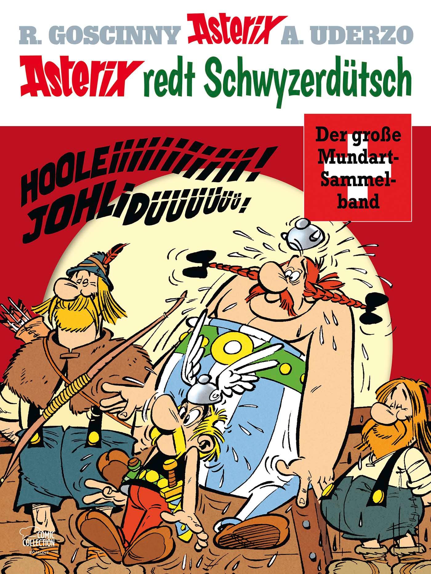 Vorderes Coverbild Asterix redt Schwyzerdütsch