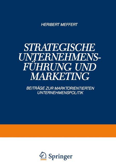 Vorderes Coverbild Strategische Unternehmensführung und Marketing