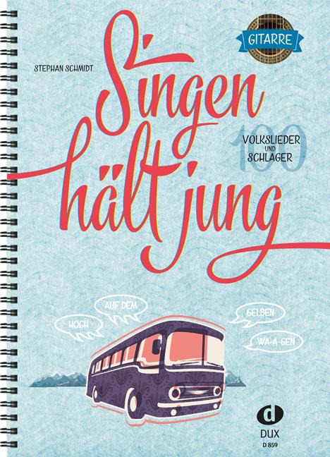 Vorderes Coverbild Singen hält jung - Gitarre