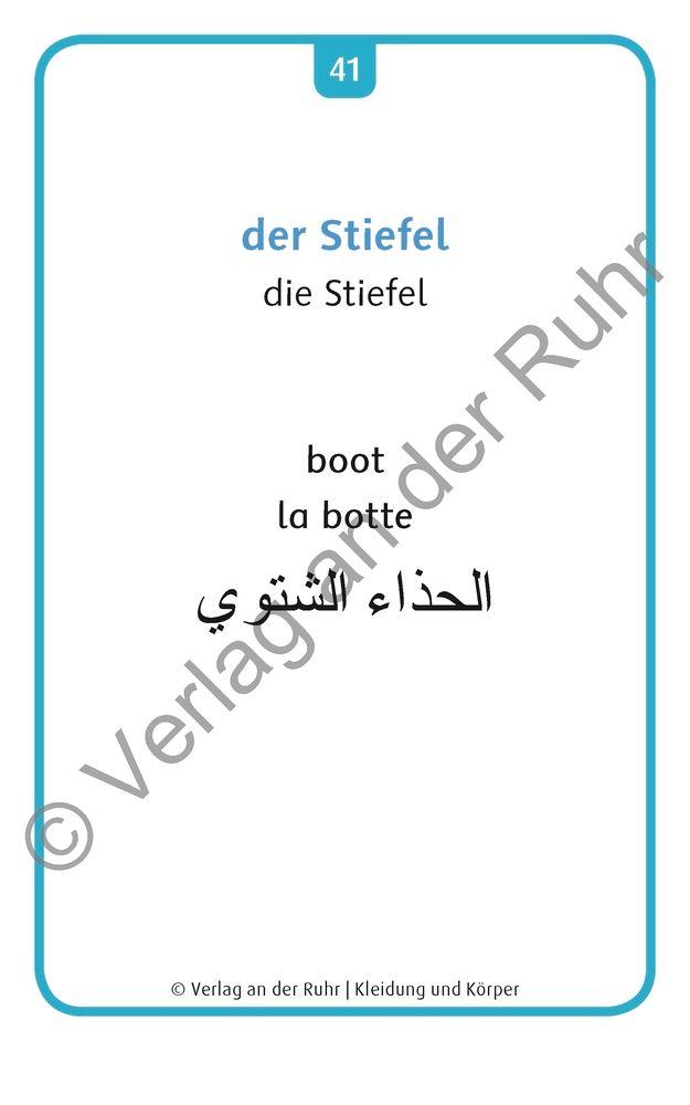 Beispielinhalt (Bild) Kleidung und Körper