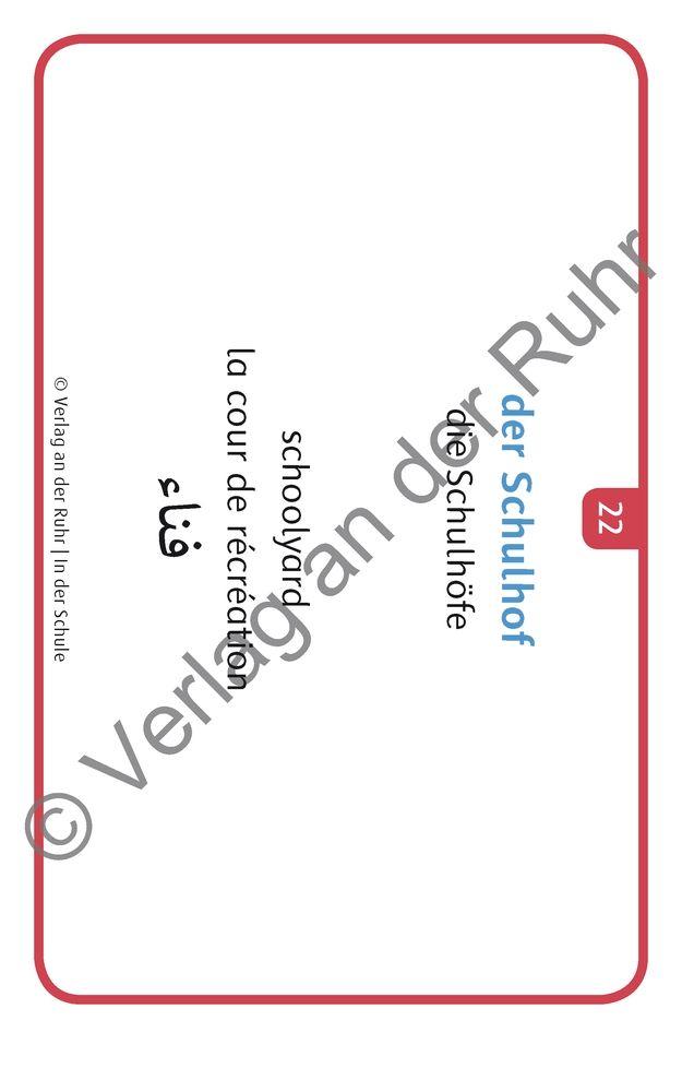Beispielinhalt (Bild) In der Schule