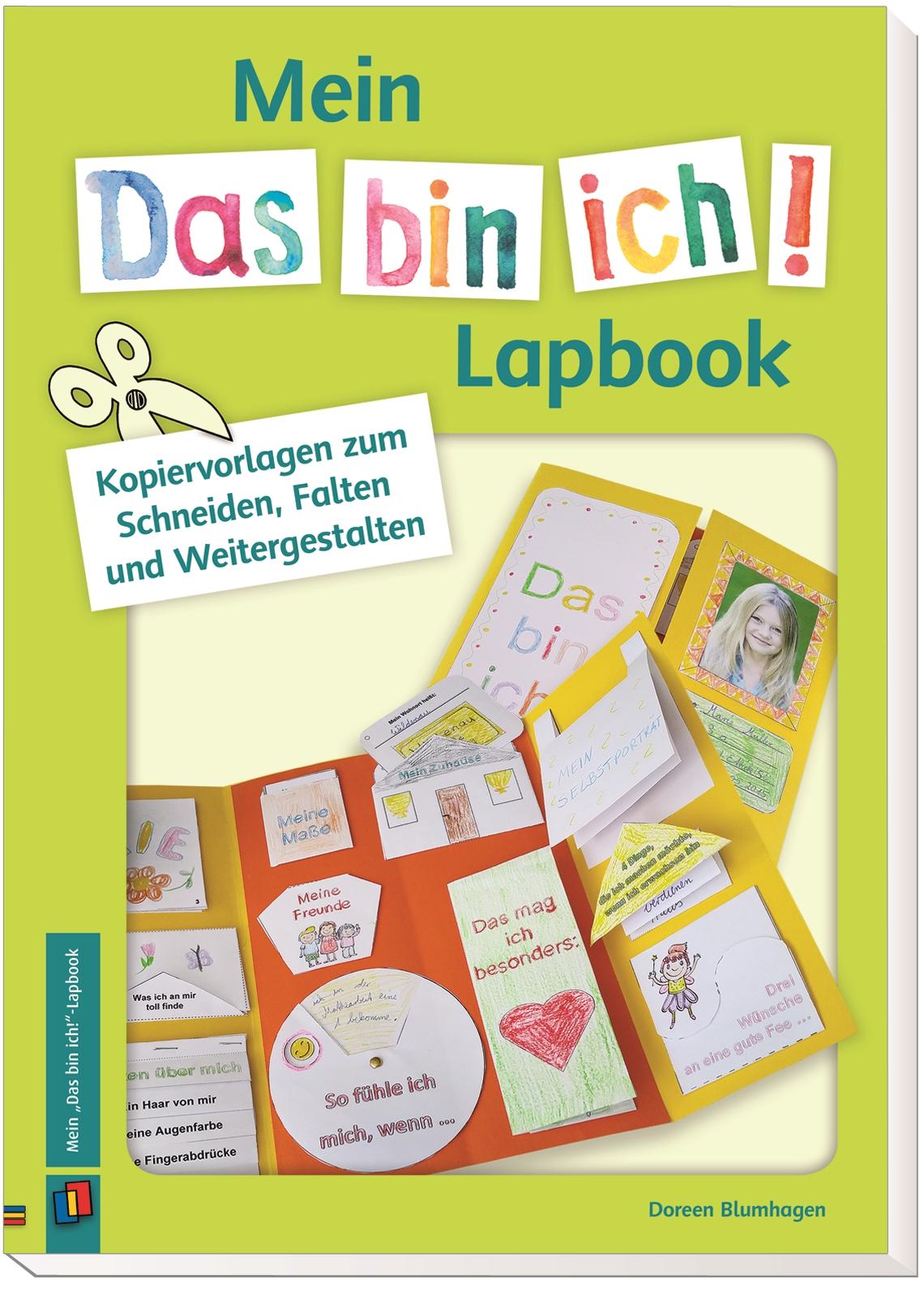 Beispielinhalt (Bild) Mein "Das bin ich!"-Lapbook