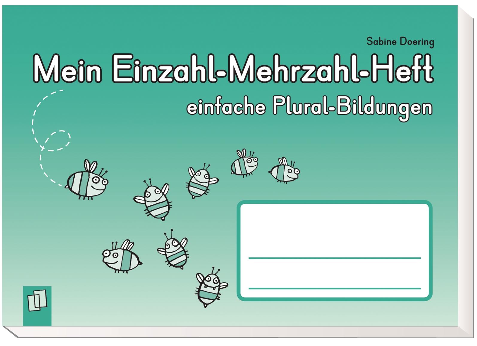 Beispielinhalt (Bild) Mein Einzahl-Mehrzahl-Heft