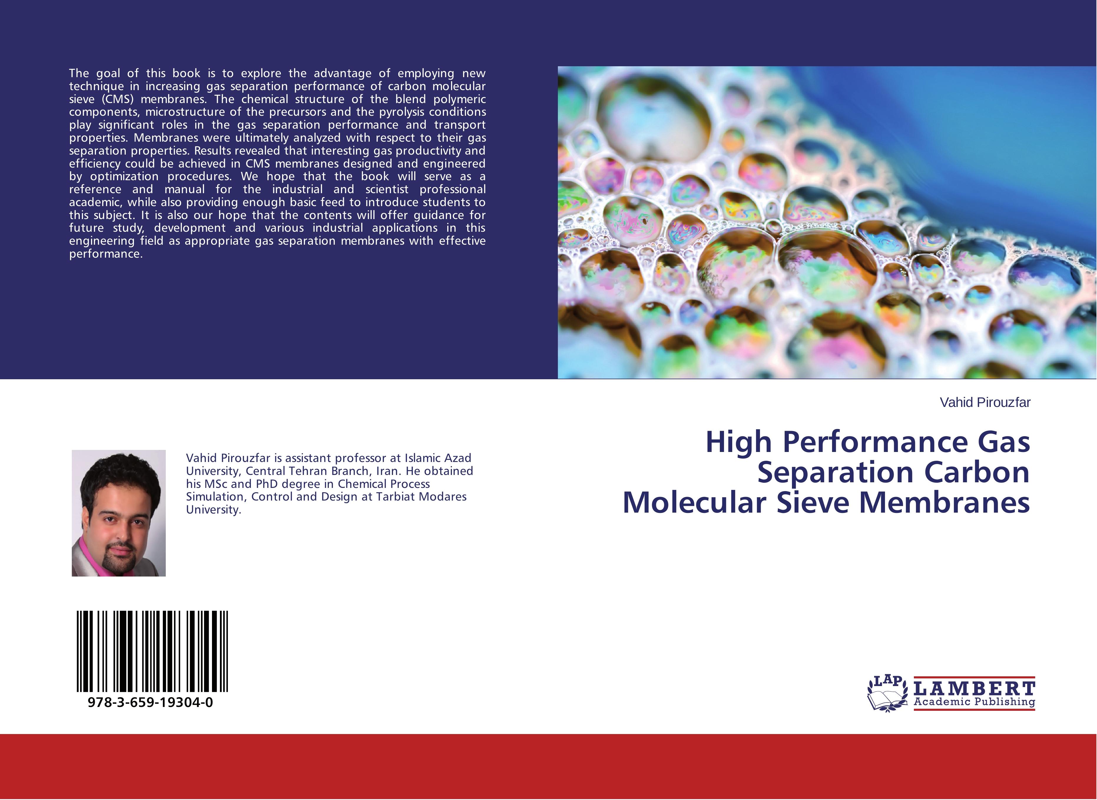 Vorderes Coverbild High Performance Gas Separation Carbon Molecular Sieve Membranes
