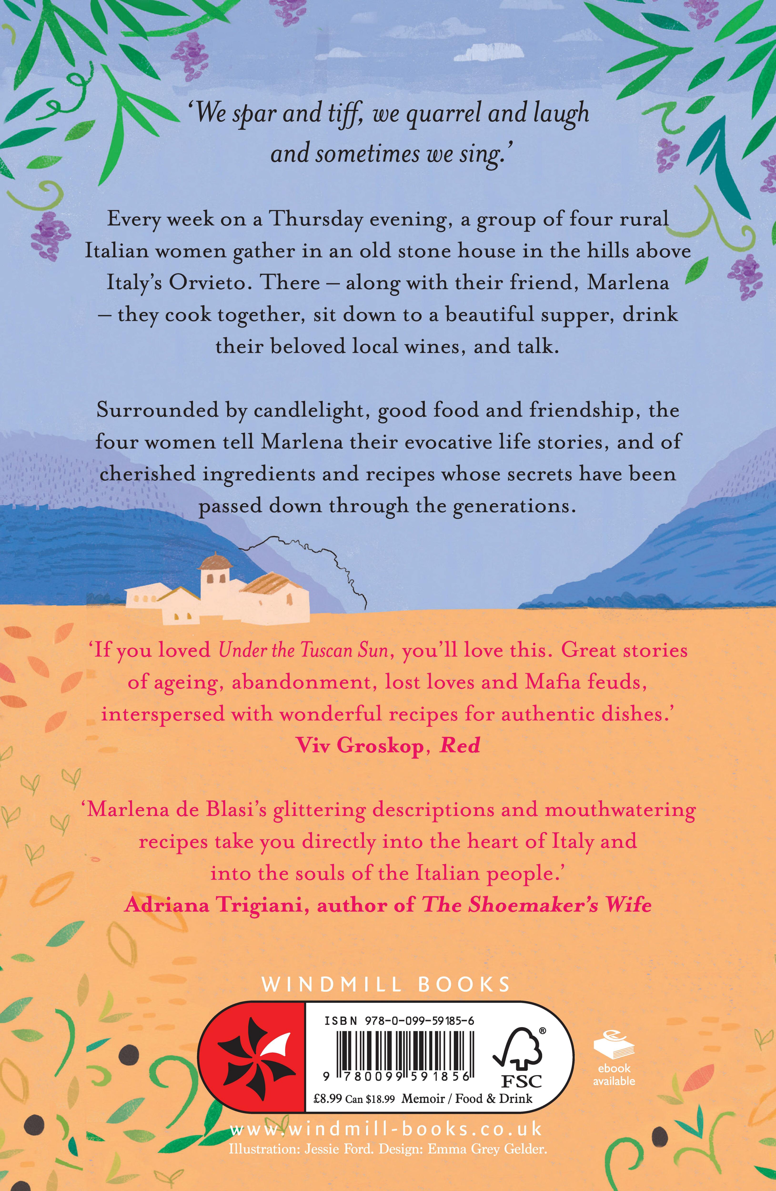 Rückseitencover The Umbrian Thursday Night Supper Club