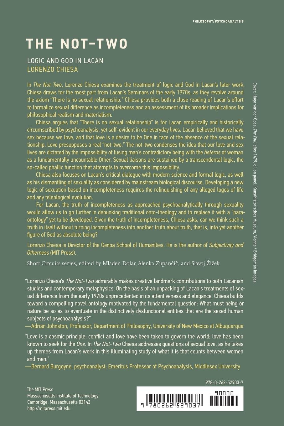 Rückseitencover The Not-Two