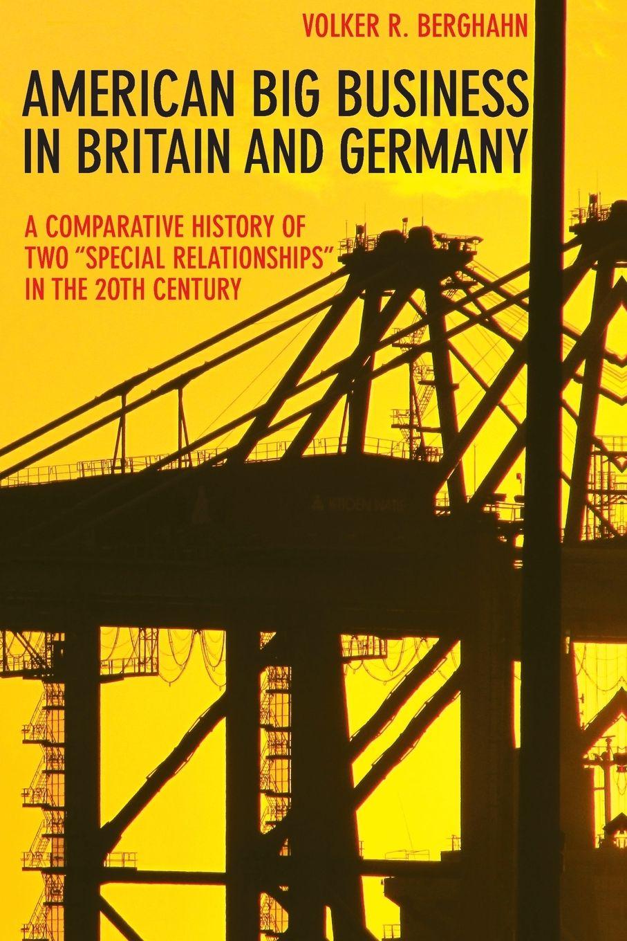 Vorderes Coverbild American Big Business in Britain and Germany