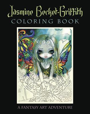 Vorderes Coverbild Jasmine Becket-Griffith Coloring Book
