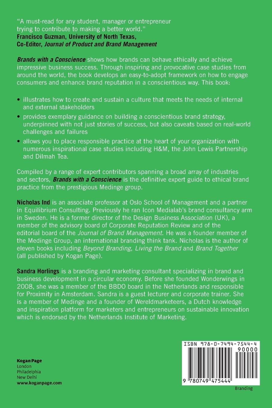 Rückseitencover Brands with a Conscience