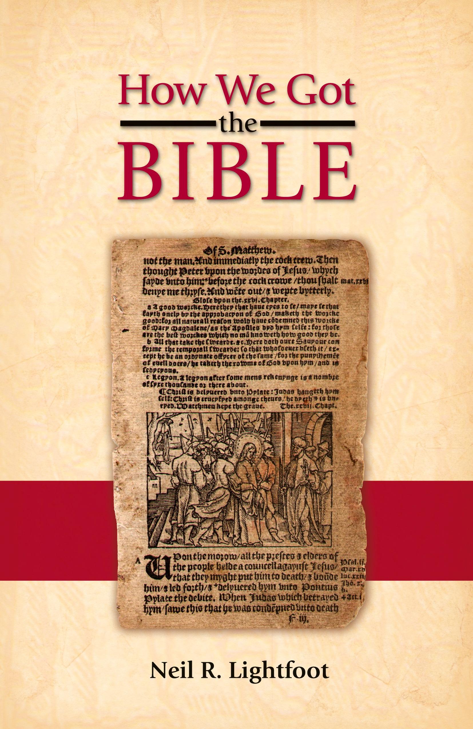 Vorderes Coverbild How We Got the Bible