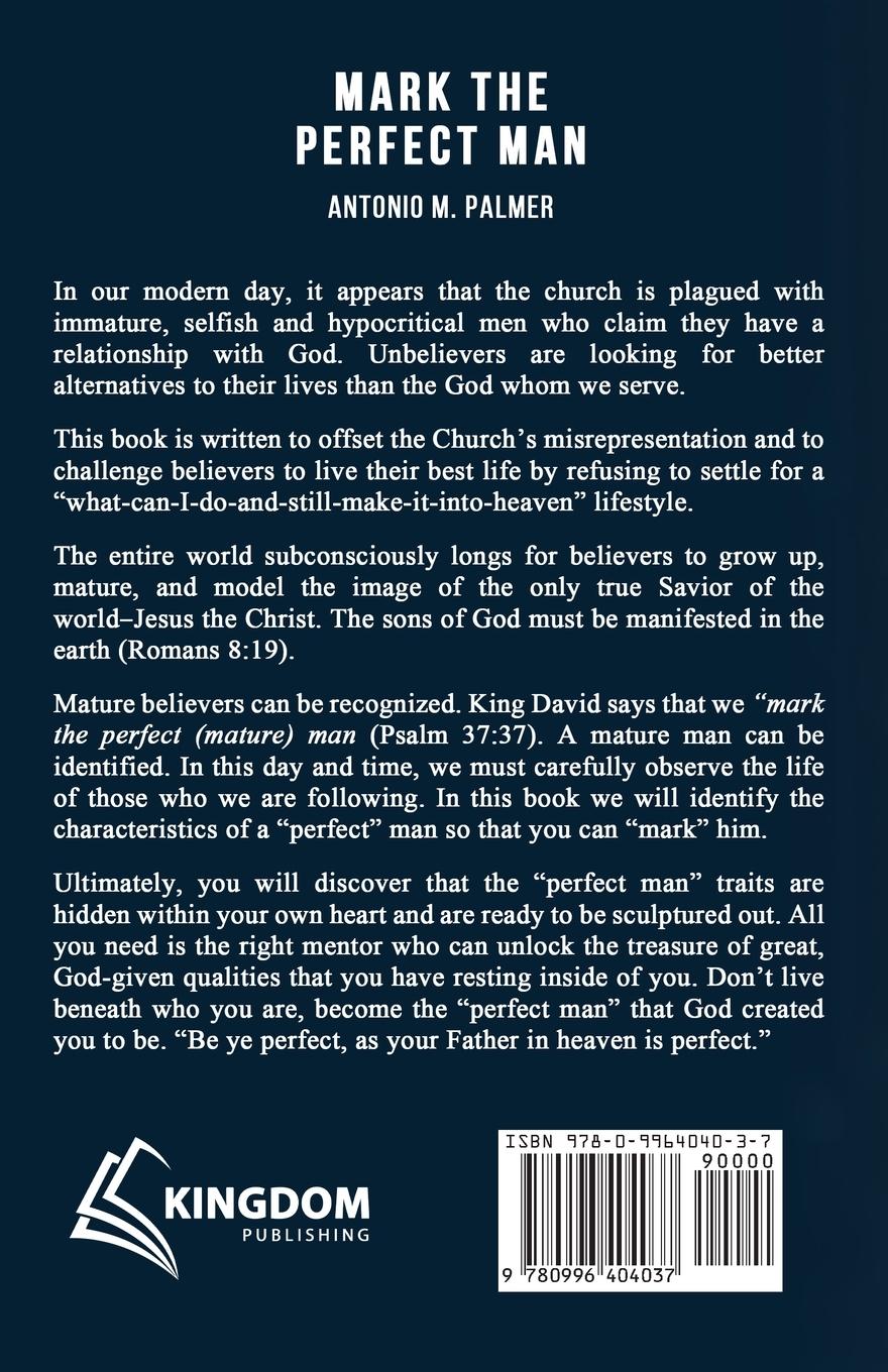 Rückseitencover Mark the Perfect Man