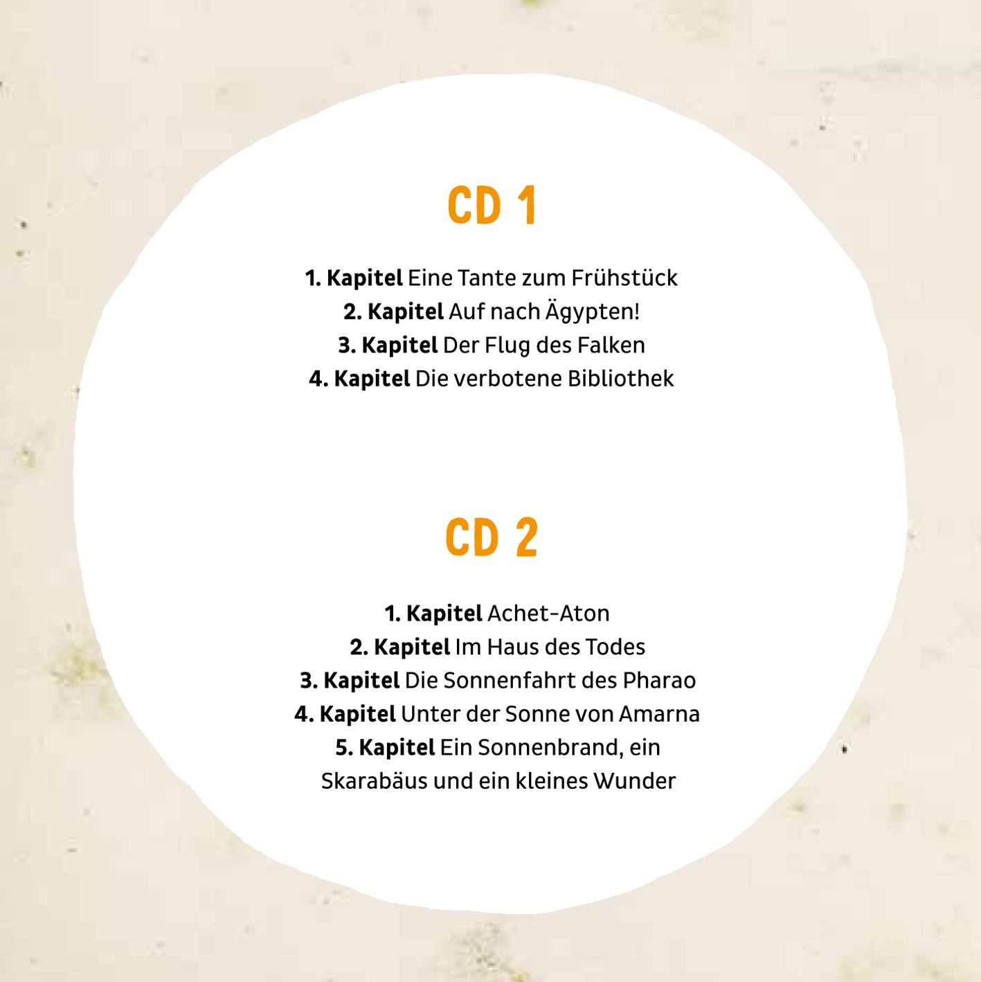 Beispielinhalt (Bild) Fred 04. Fred im Reich der Nofretete. 2 CDs