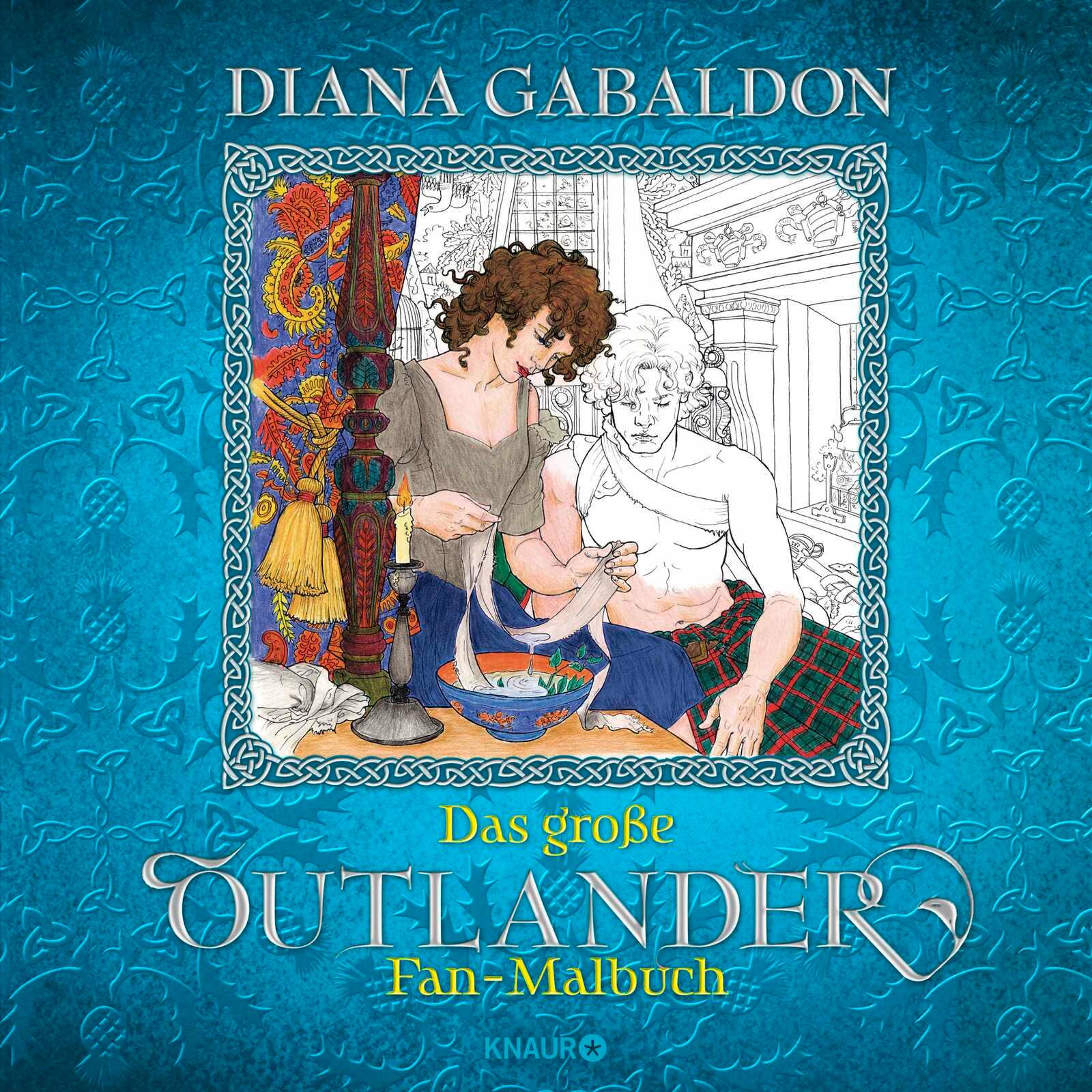 Vorderes Coverbild Das große Outlander Fan-Malbuch