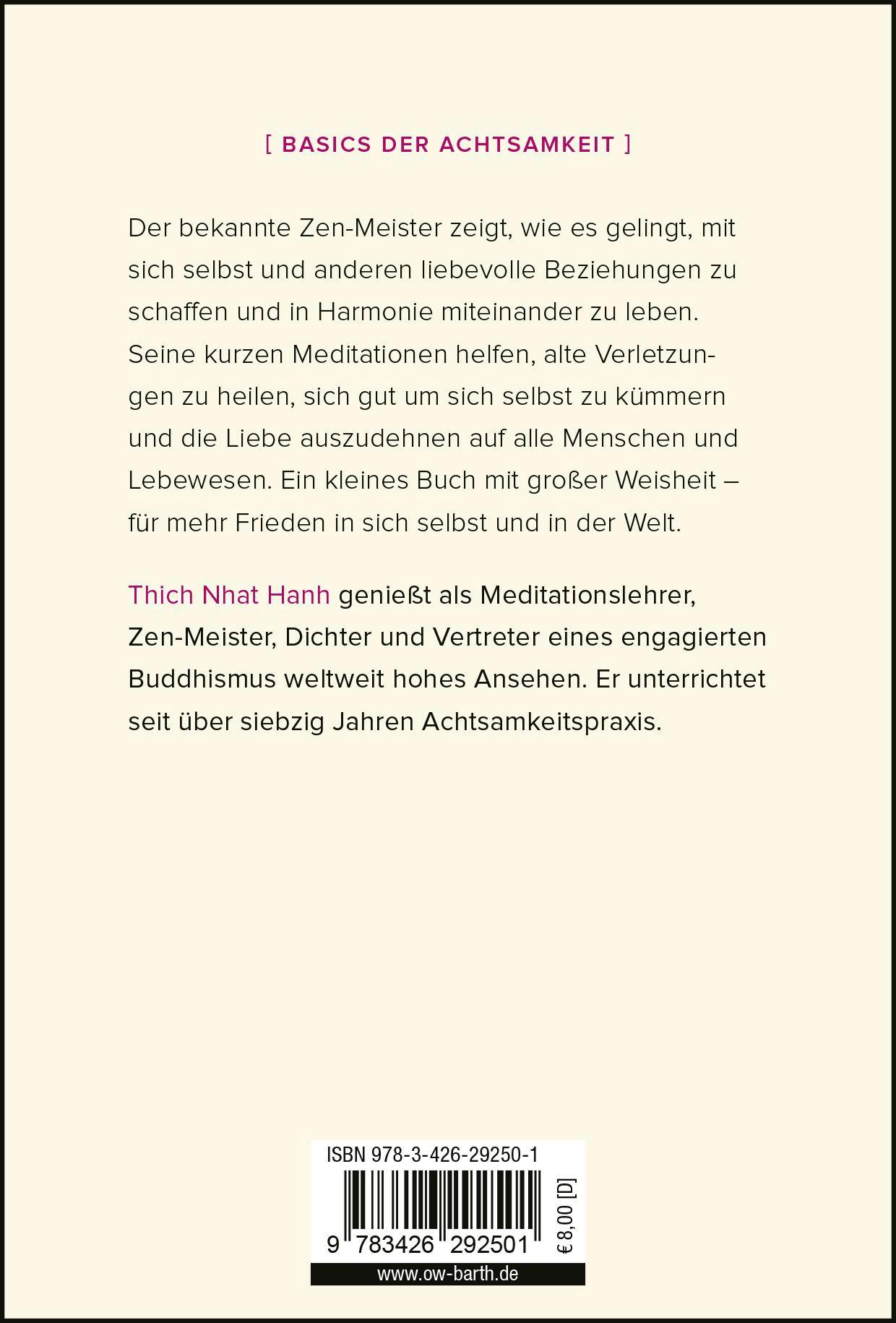 Rückseitencover Einfach lieben