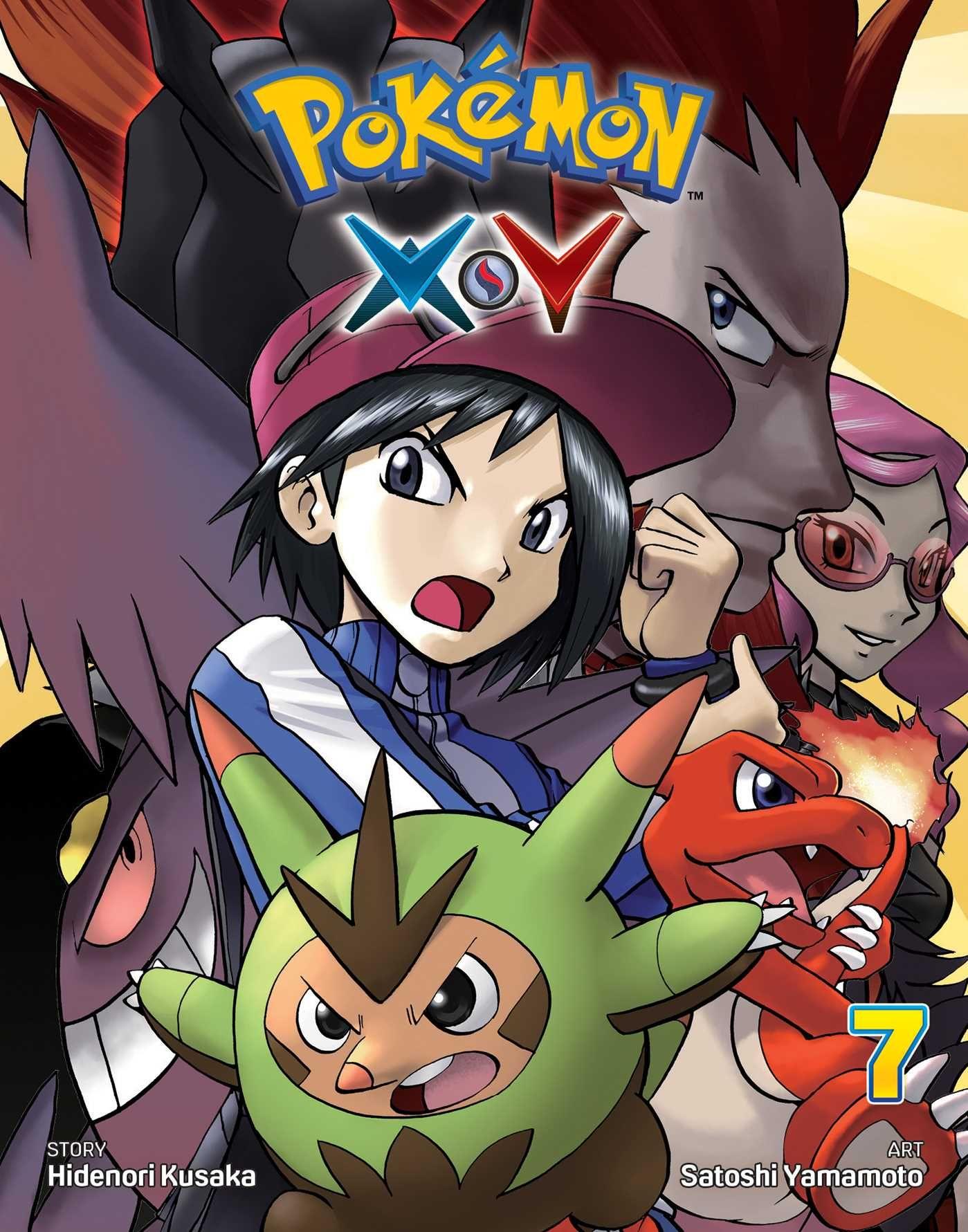 Vorderes Coverbild Pokémon X-Y, Vol. 7