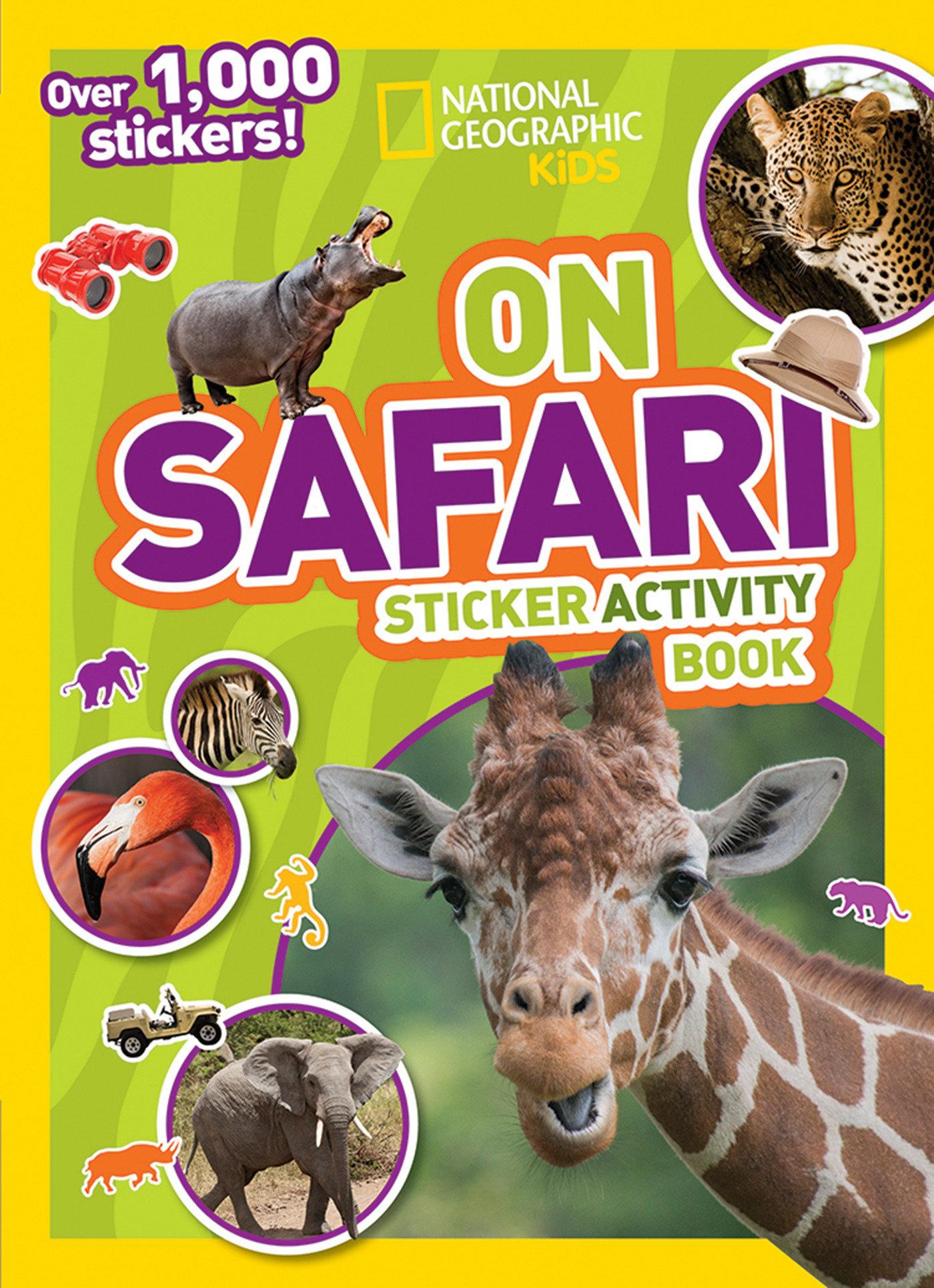 Vorderes Coverbild National Geographic Kids on Safari Sticker Activity Book