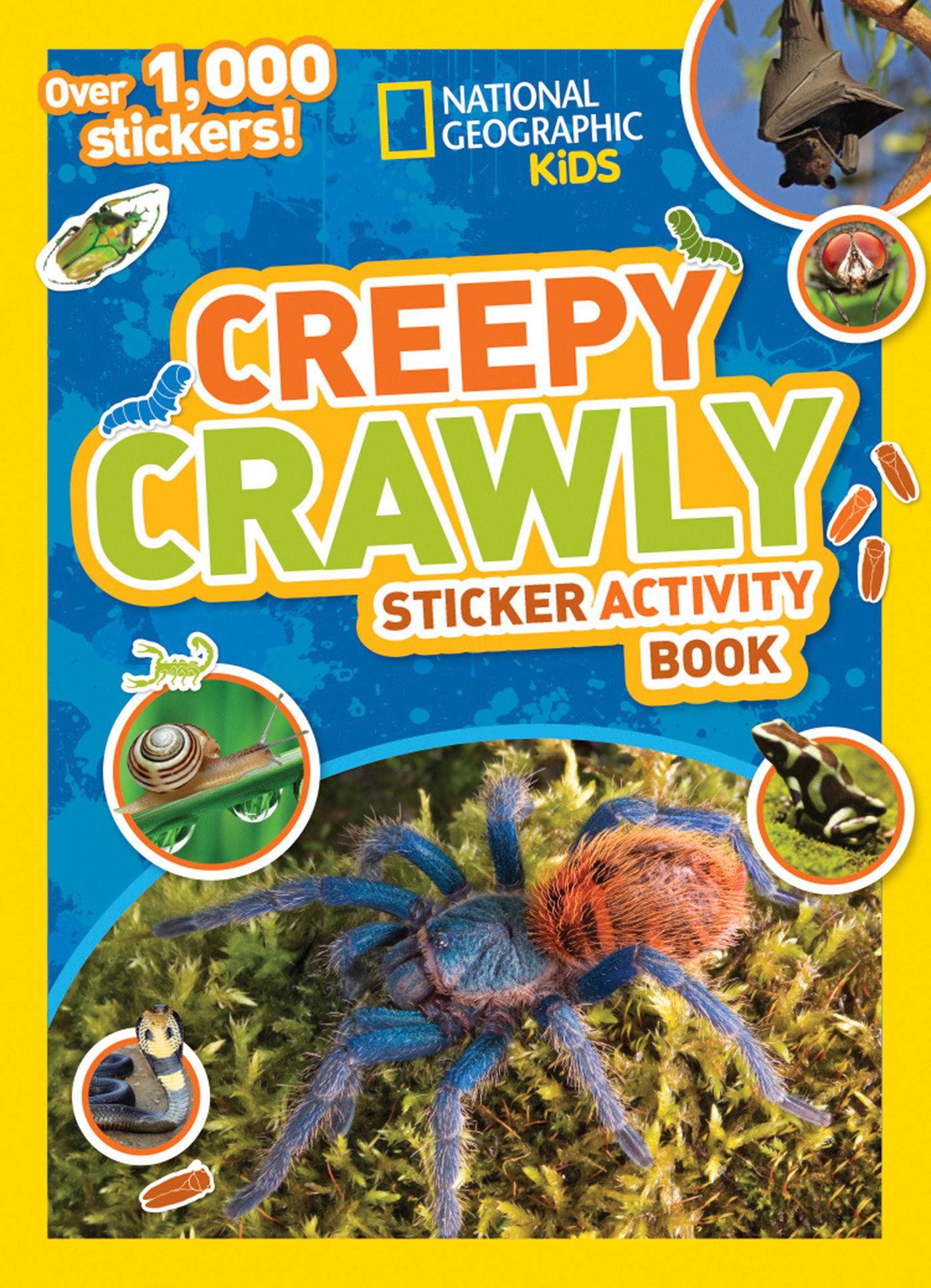 Vorderes Coverbild Creepy Crawly Sticker Activity Book