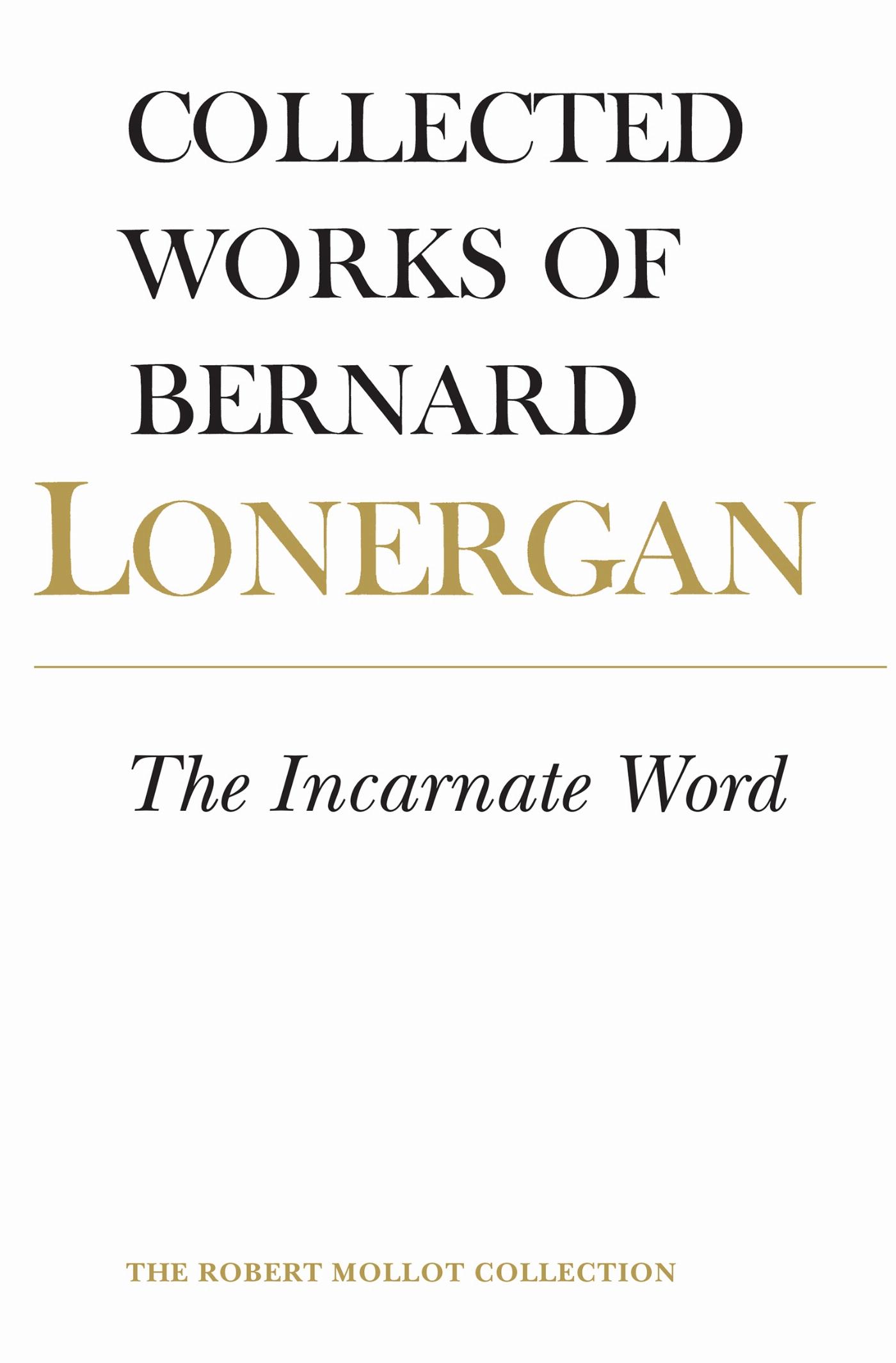 Vorderes Coverbild The Incarnate Word