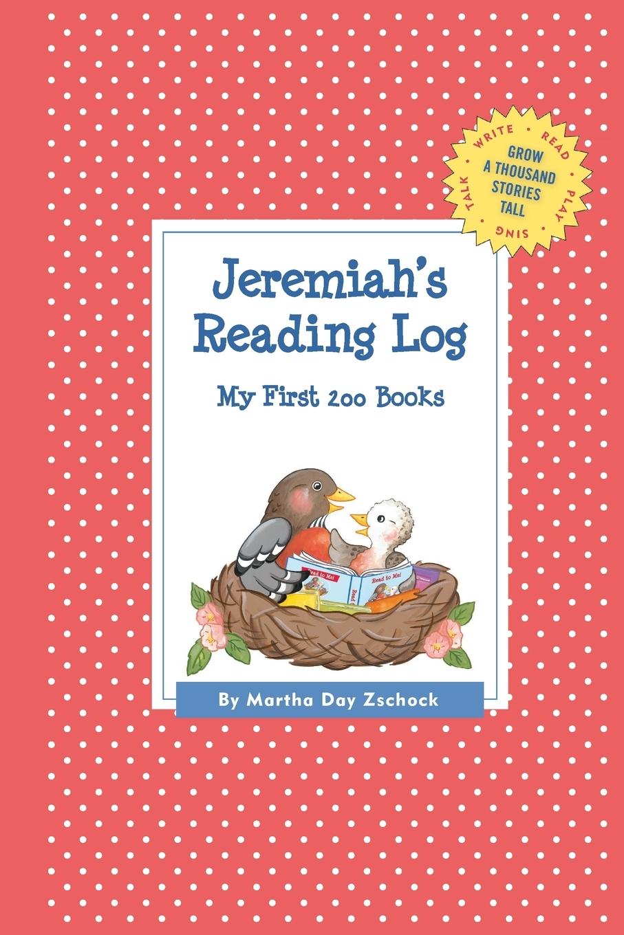 Vorderes Coverbild Jeremiah's Reading Log