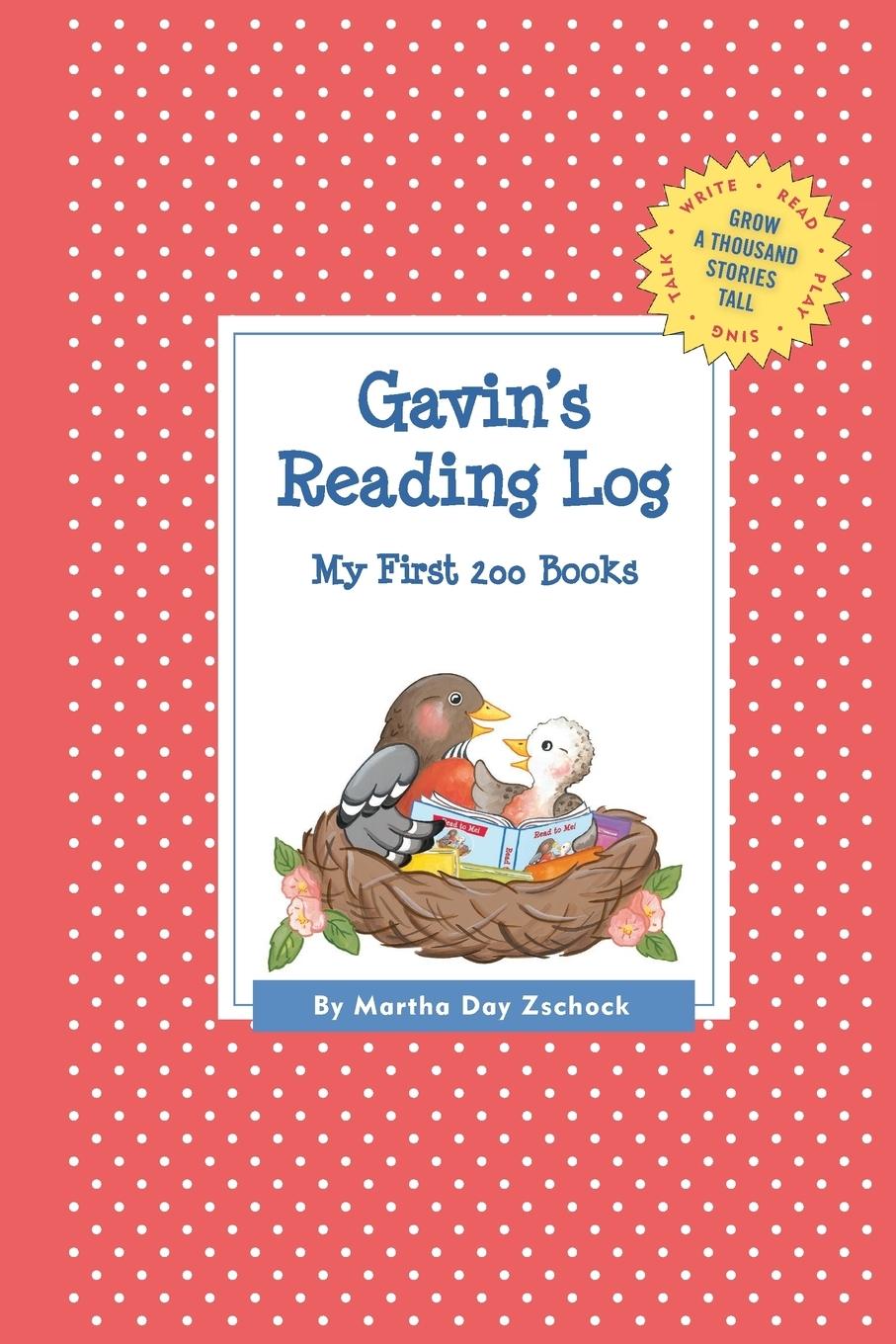 Vorderes Coverbild Gavin's Reading Log
