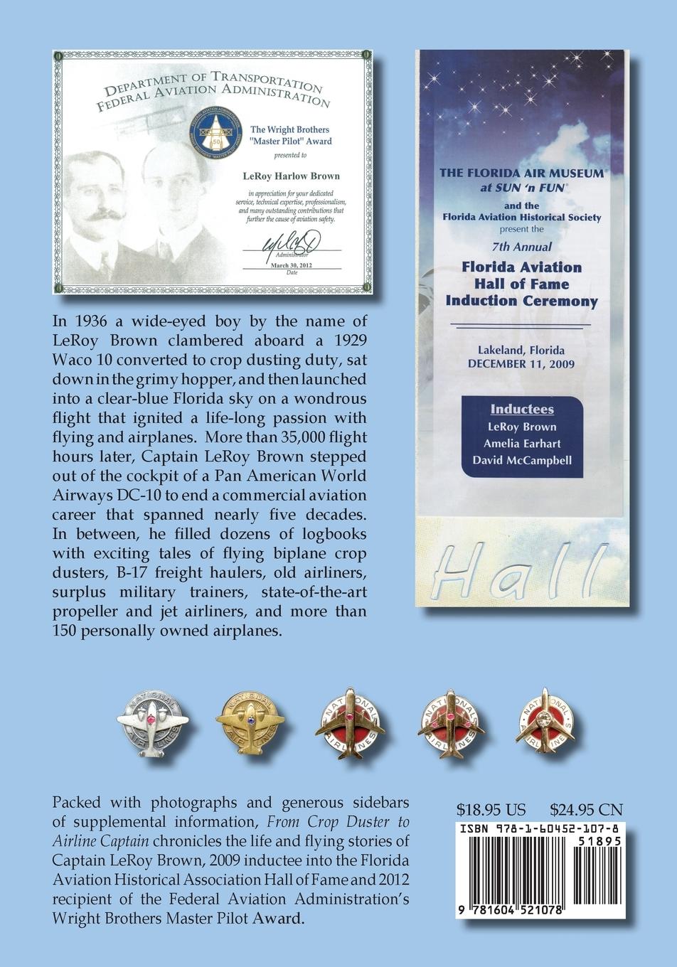 Rückseitencover From Cropduster to Airline Captain