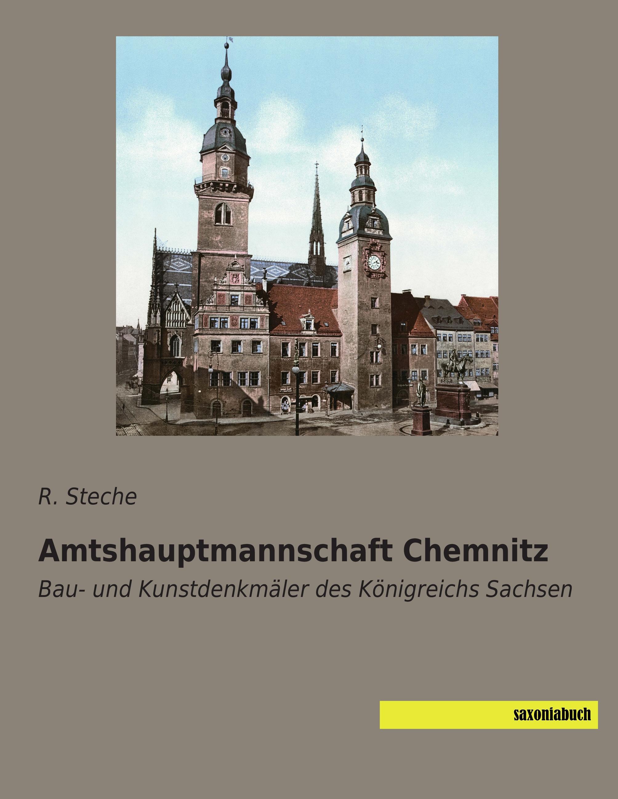 Vorderes Coverbild Amtshauptmannschaft Chemnitz