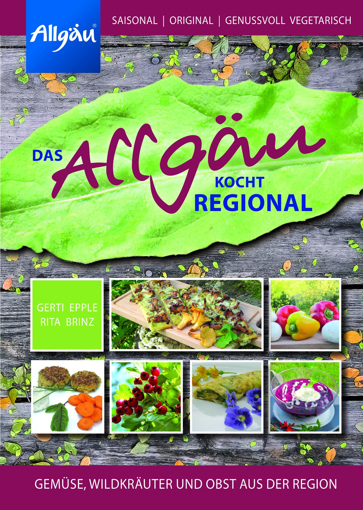 Vorderes Coverbild Das Allgäu kocht regional