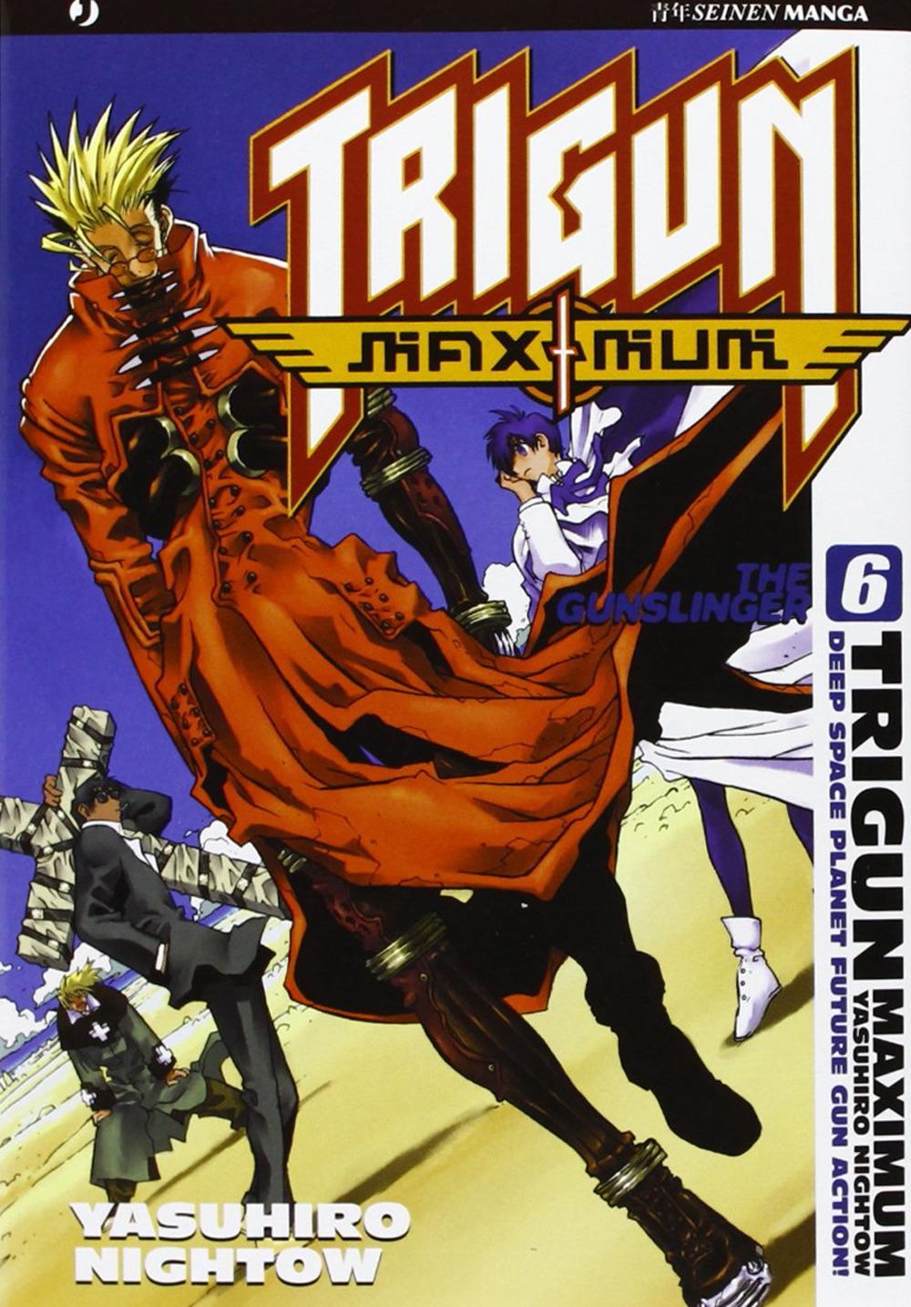 Vorderes Coverbild Nightow, Y: Trigun maximum
