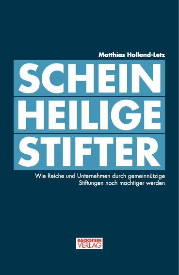 Vorderes Coverbild Scheinheilige Stifter
