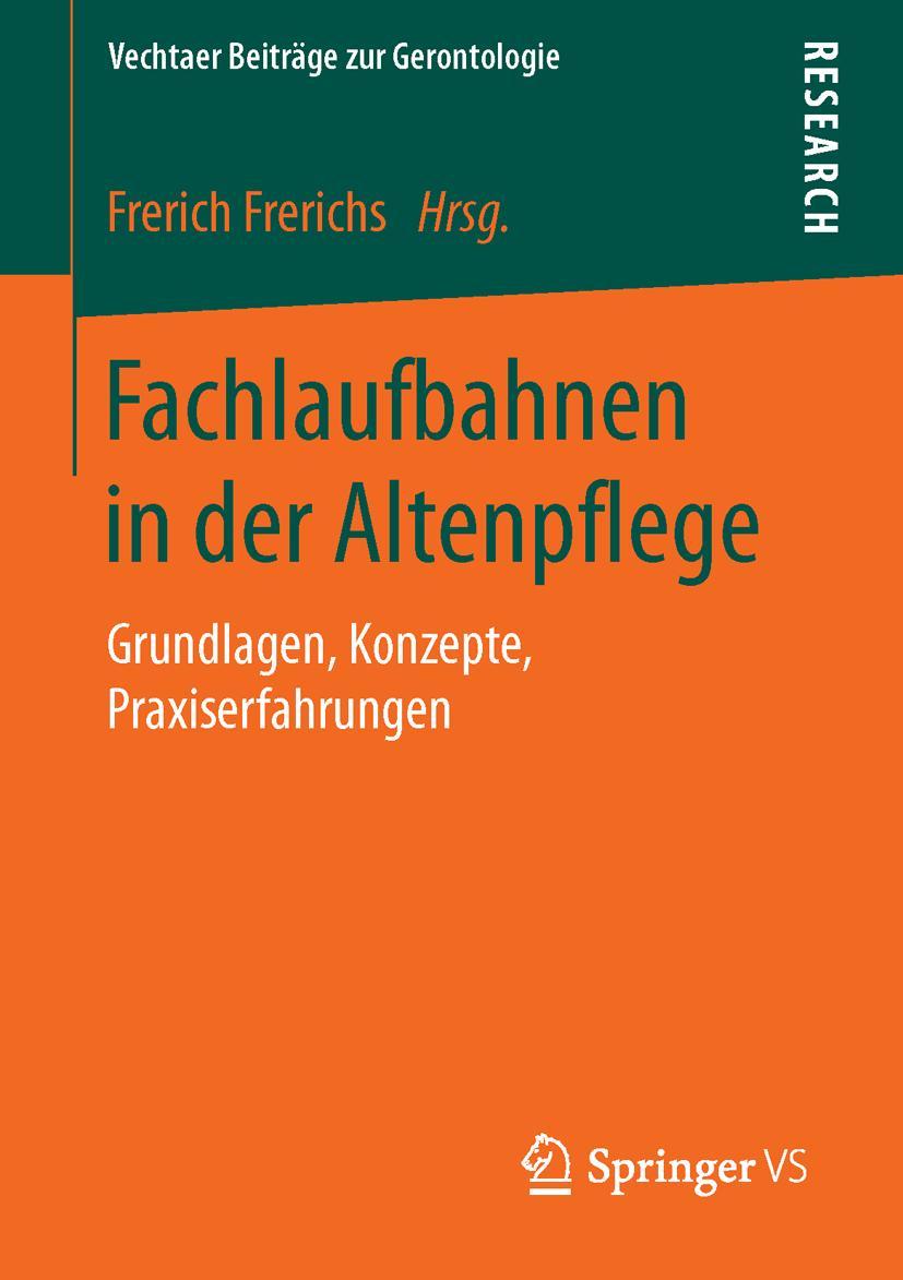 Vorderes Coverbild Fachlaufbahnen in der Altenpflege