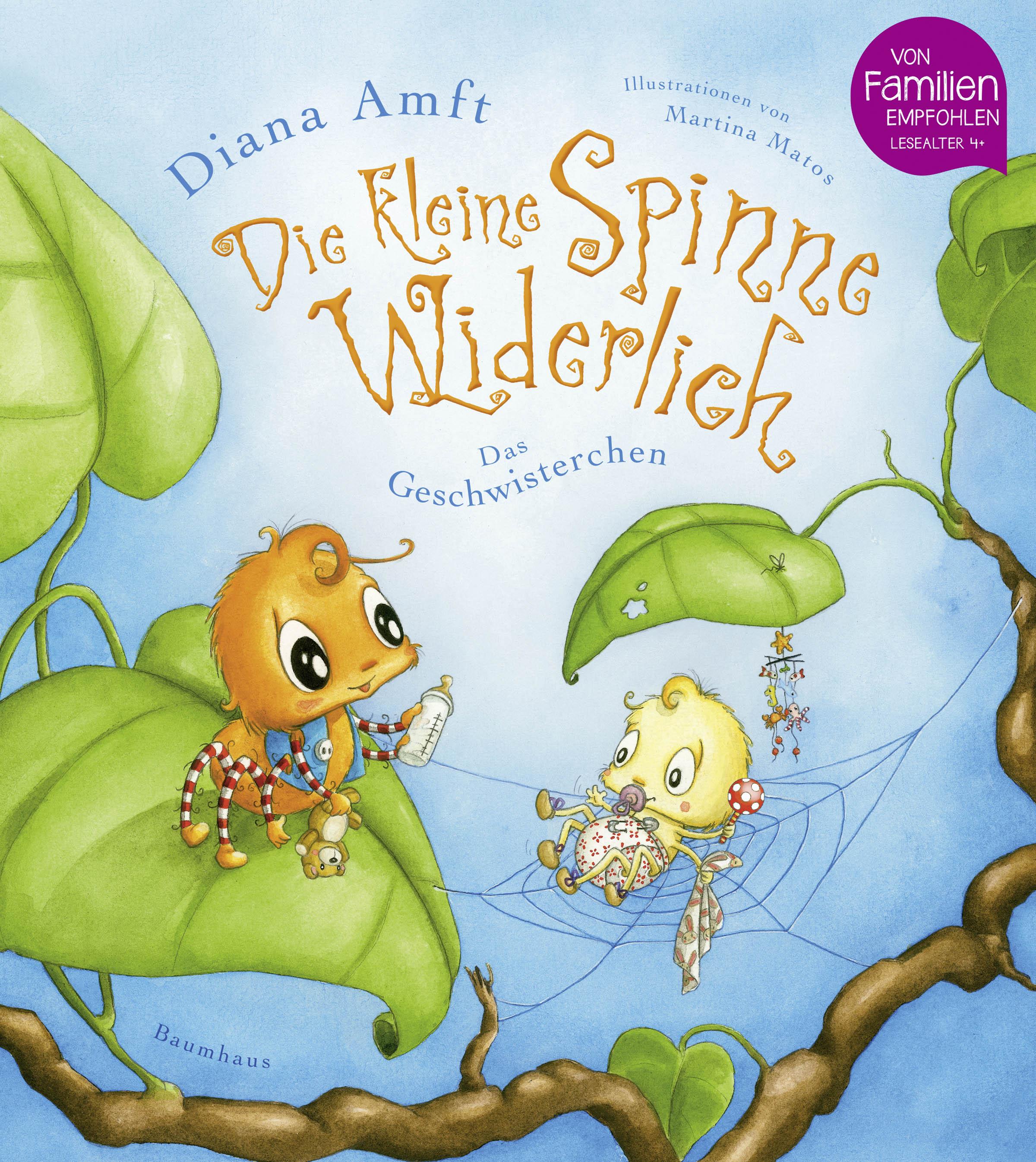 Vorderes Coverbild Die kleine Spinne Widerlich 04. Das Geschwisterchen