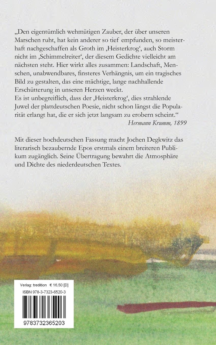 Rückseitencover Der Heisterkrog