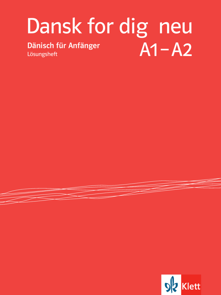 Vorderes Coverbild Dansk for dig neu. Lösungsheft