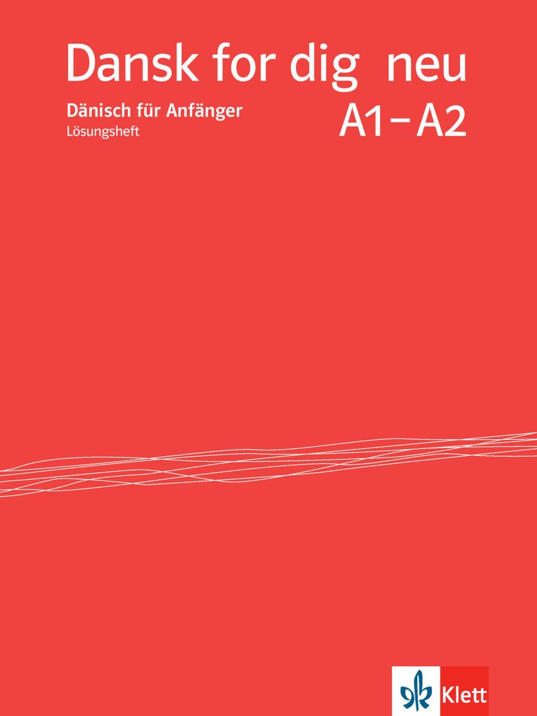 Vorderes Coverbild Dansk for dig neu. Lösungsheft