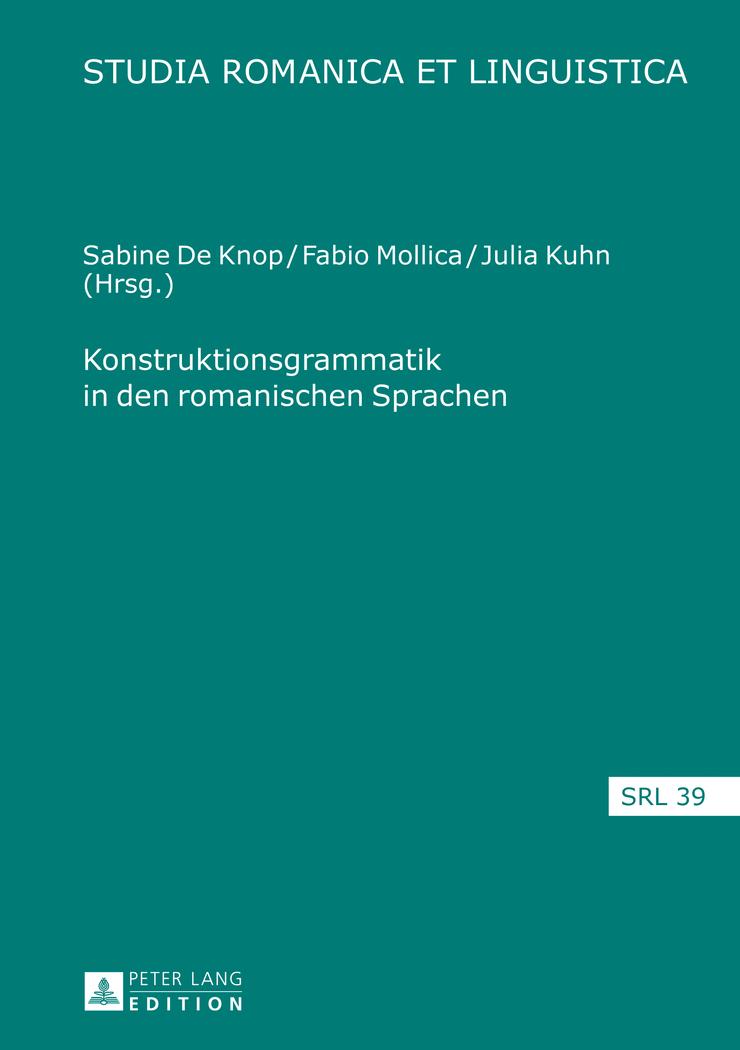 Vorderes Coverbild Konstruktionsgrammatik in den romanischen Sprachen