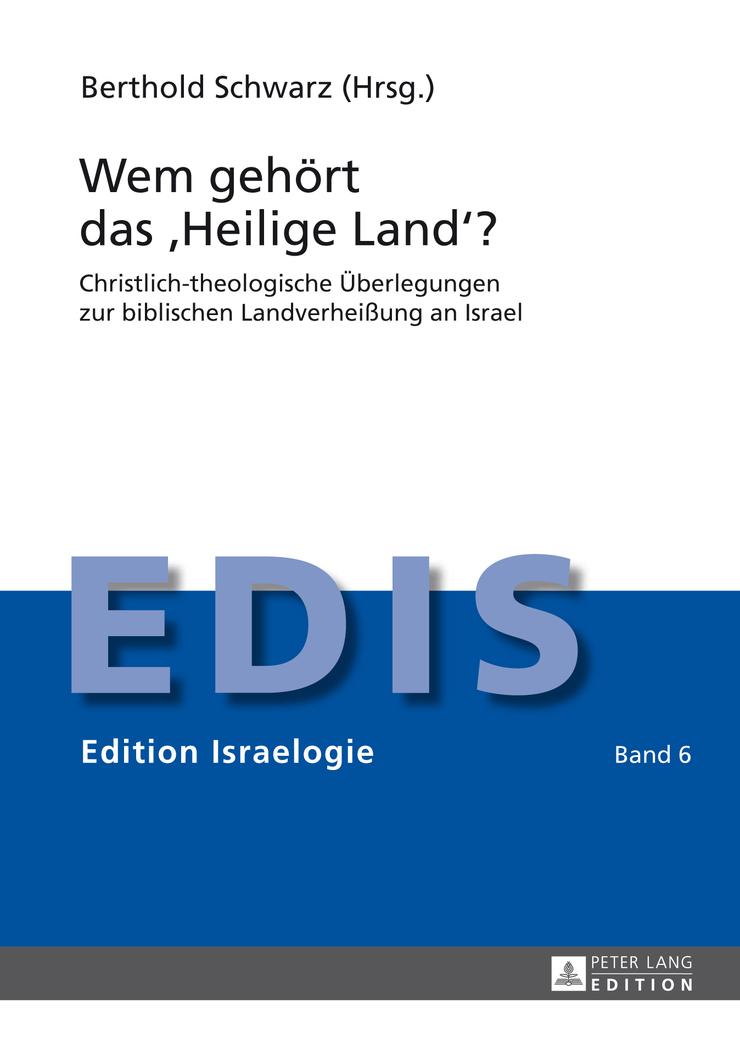 Vorderes Coverbild Wem gehört das 'Heilige Land'?