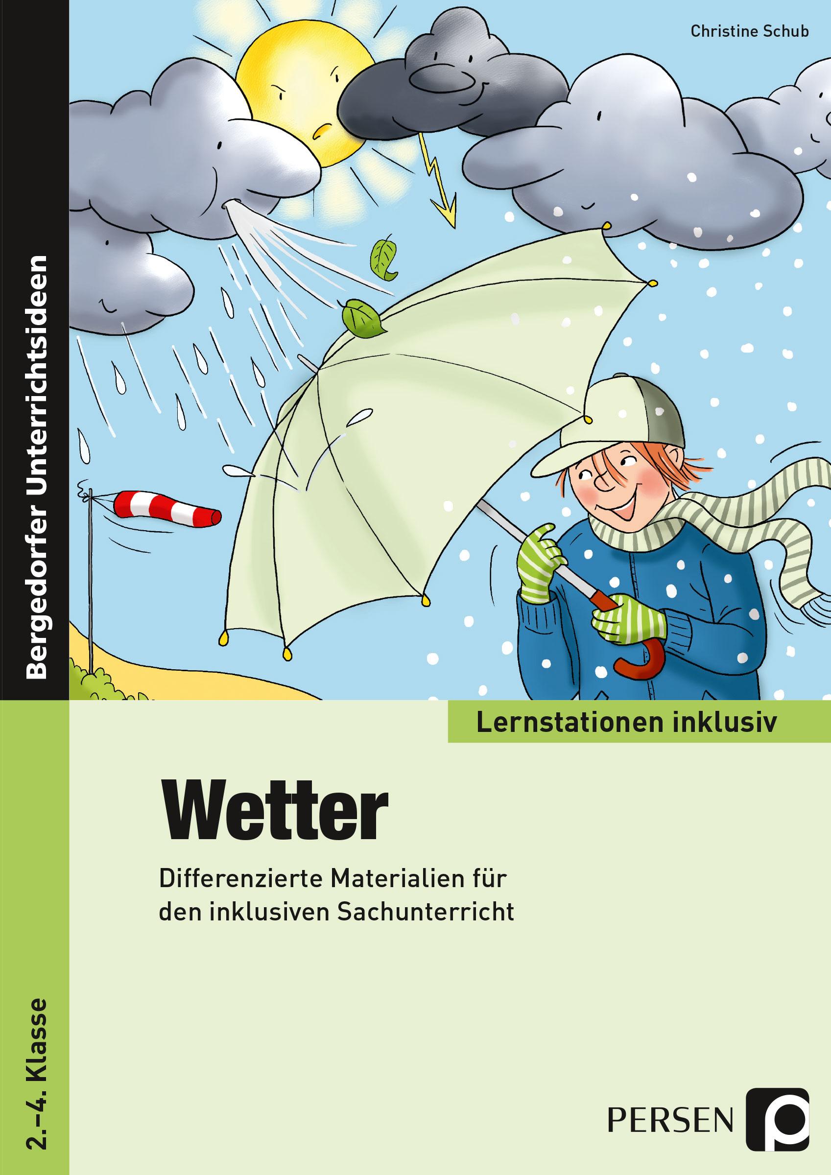 Vorderes Coverbild Wetter - Differenzierte Materialien für den inklusiven Sachunterricht (2. bis 4. Klasse)