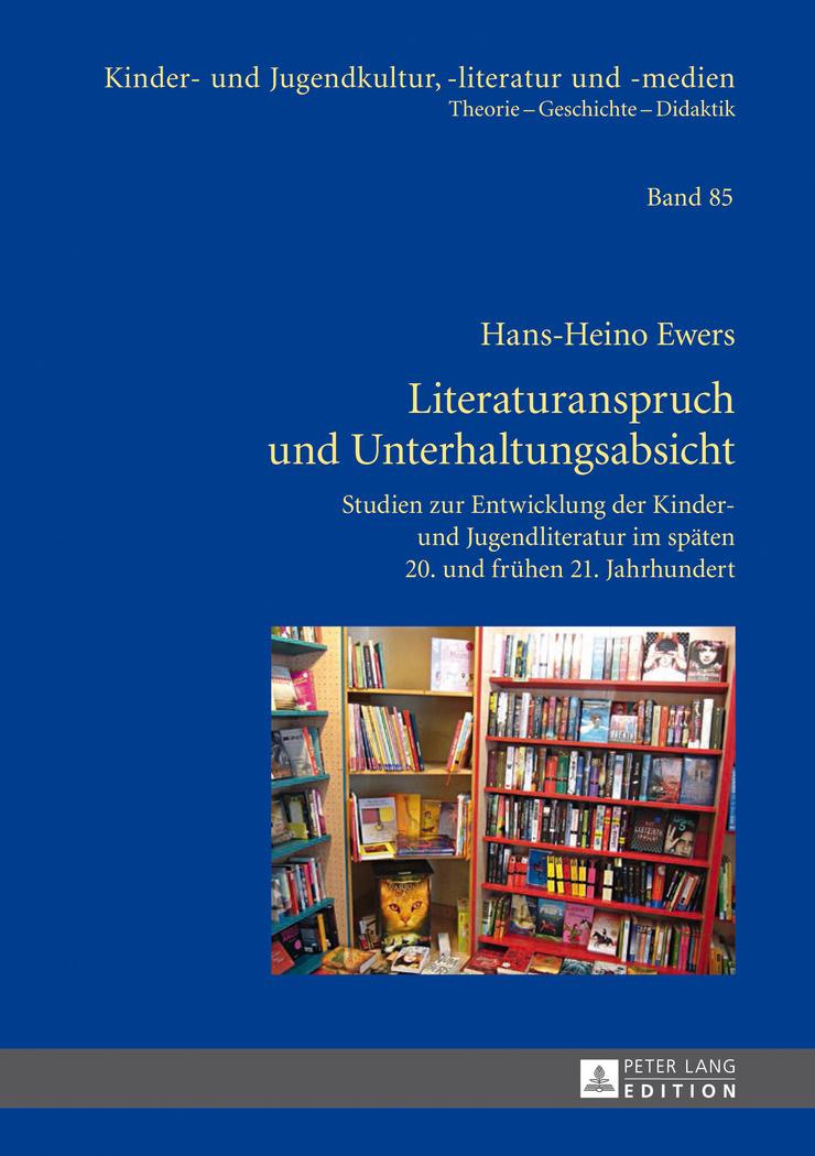 Vorderes Coverbild Literaturanspruch und Unterhaltungsabsicht
