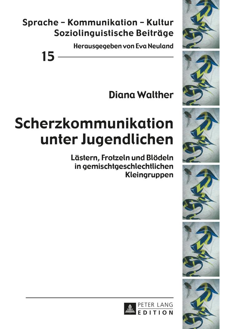 Vorderes Coverbild Scherzkommunikation unter Jugendlichen
