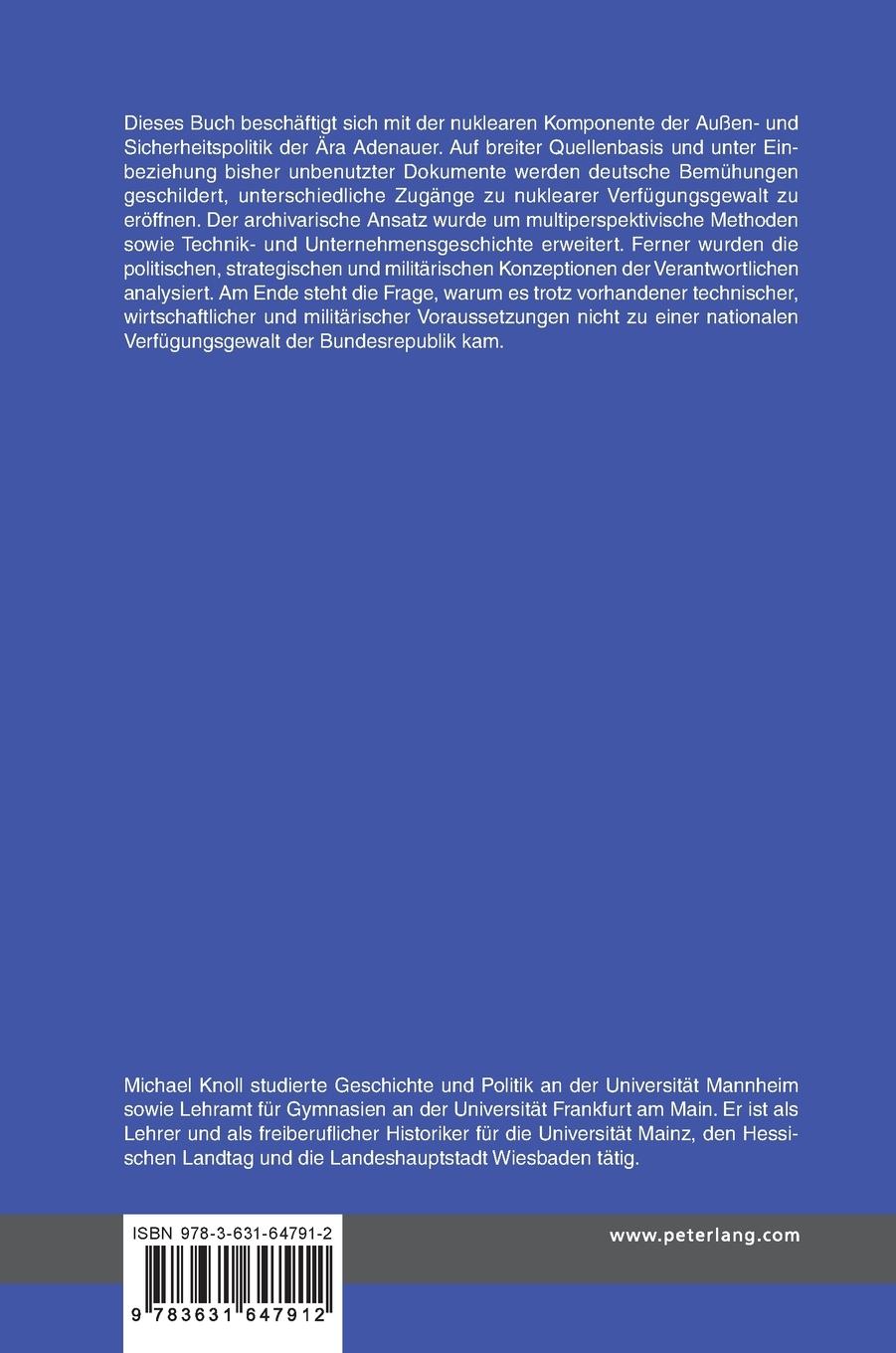 Rückseitencover Atomare Optionen