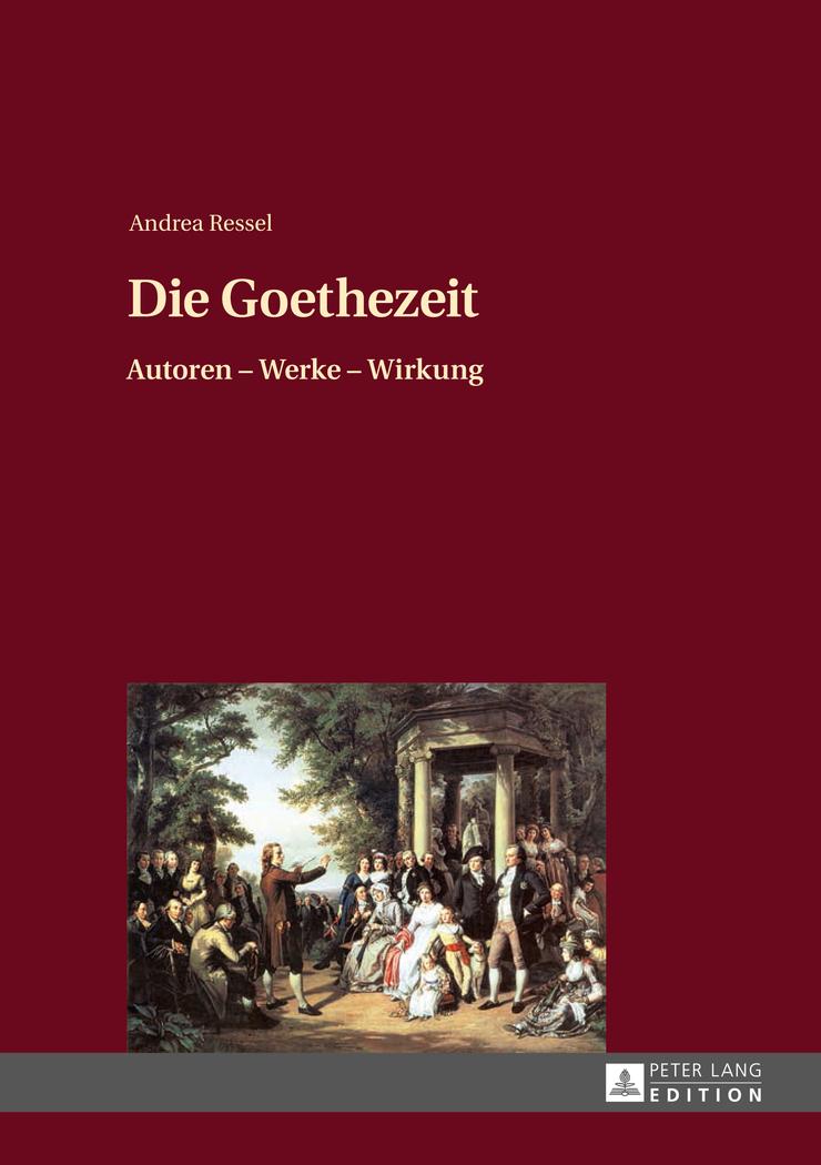Vorderes Coverbild Die Goethezeit