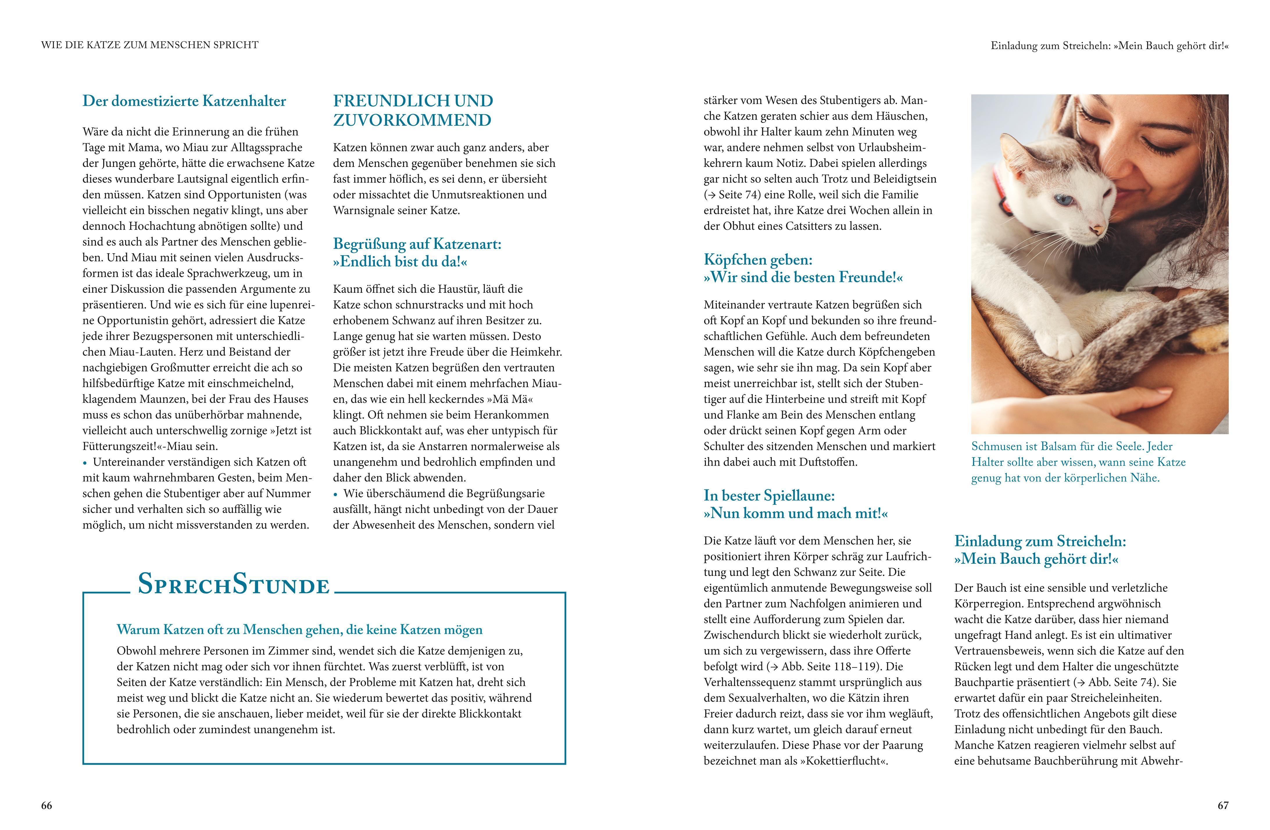 Beispielinhalt (Bild) Katzensprache