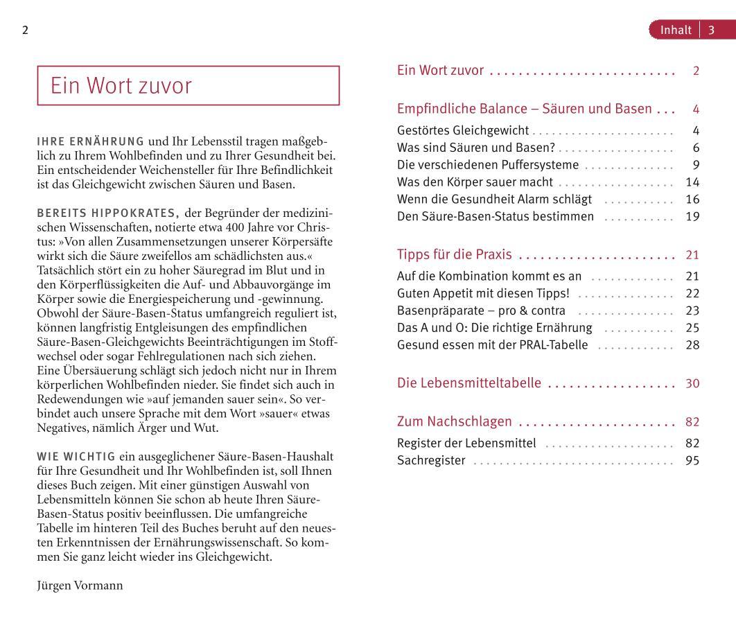 Beispielinhalt (Bild) Säure-Basen-Balance