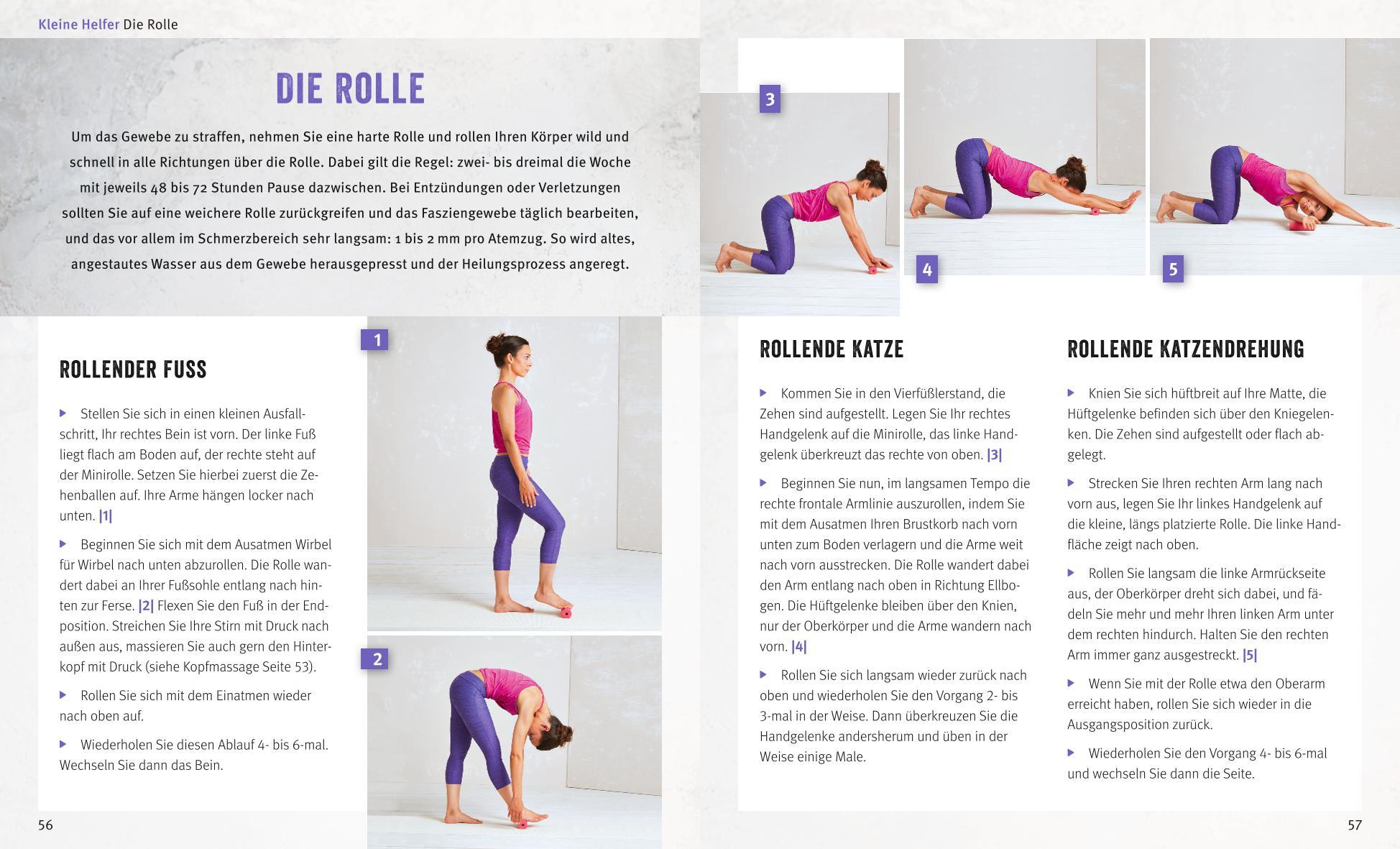 Beispielinhalt (Bild) Dynamisches Faszien-Yoga (mit DVD)
