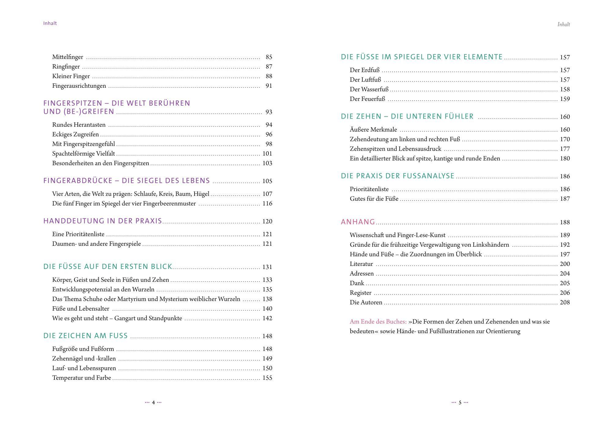 Beispielinhalt (Bild) Die Spuren der Seele - Neuauflage