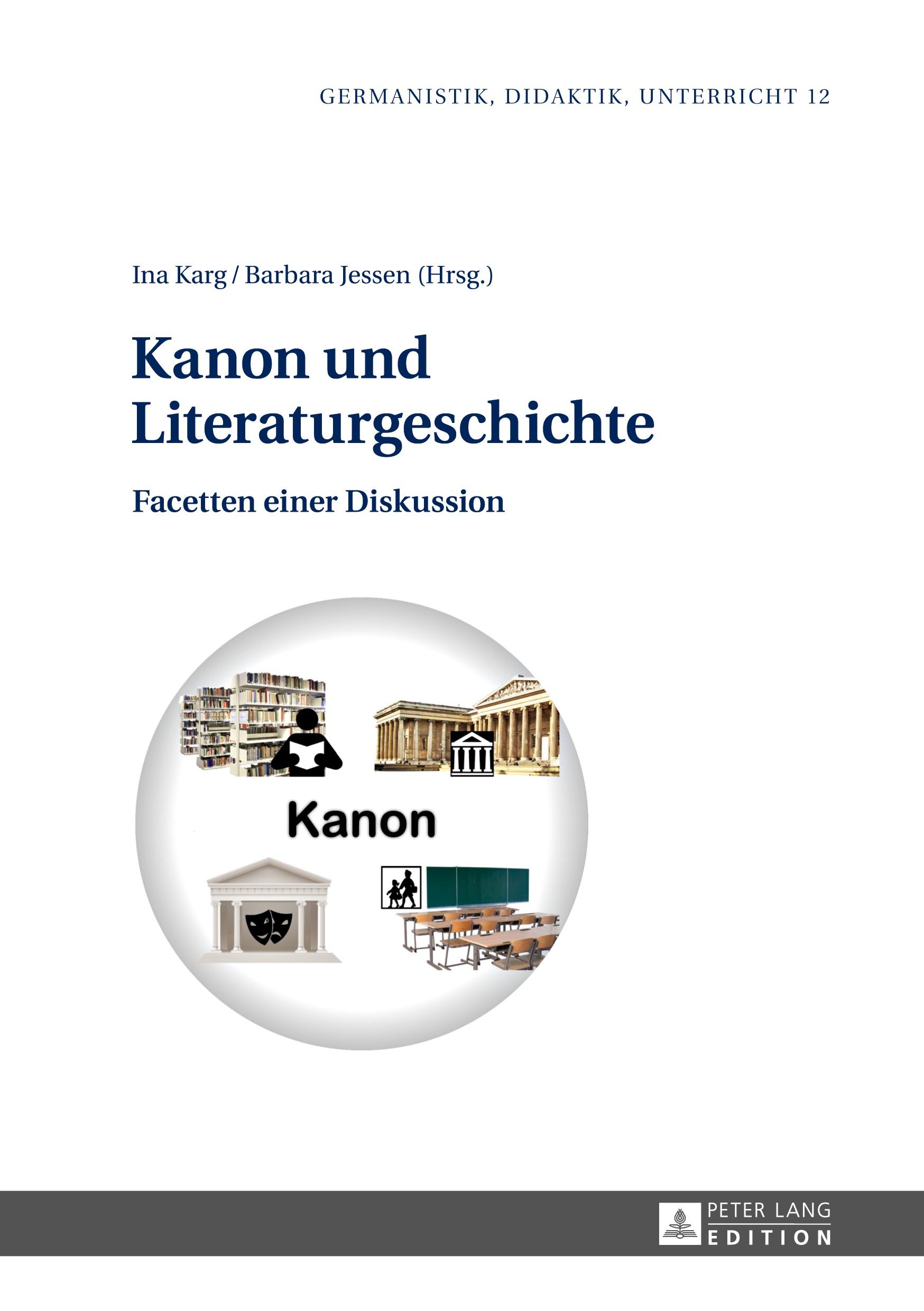 Vorderes Coverbild Kanon und Literaturgeschichte