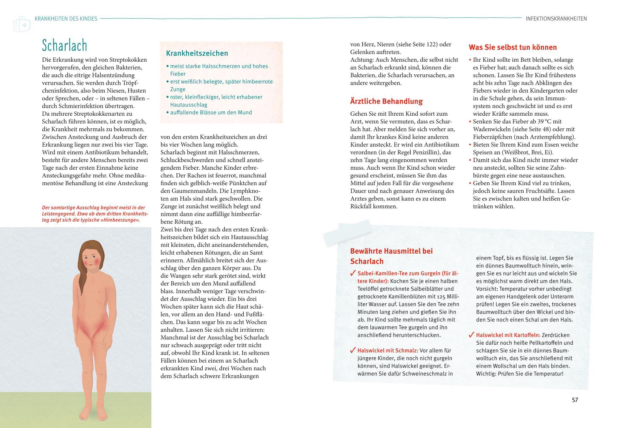 Beispielinhalt (Bild) Kinderkrankheiten