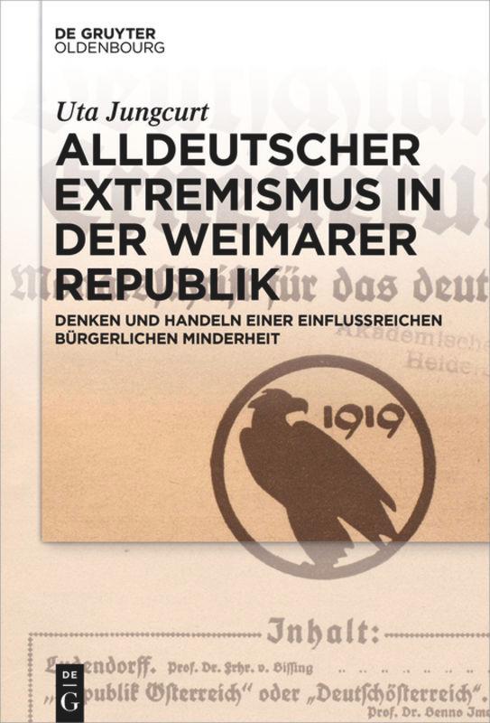 Vorderes Coverbild Alldeutscher Extremismus in der Weimarer Republik