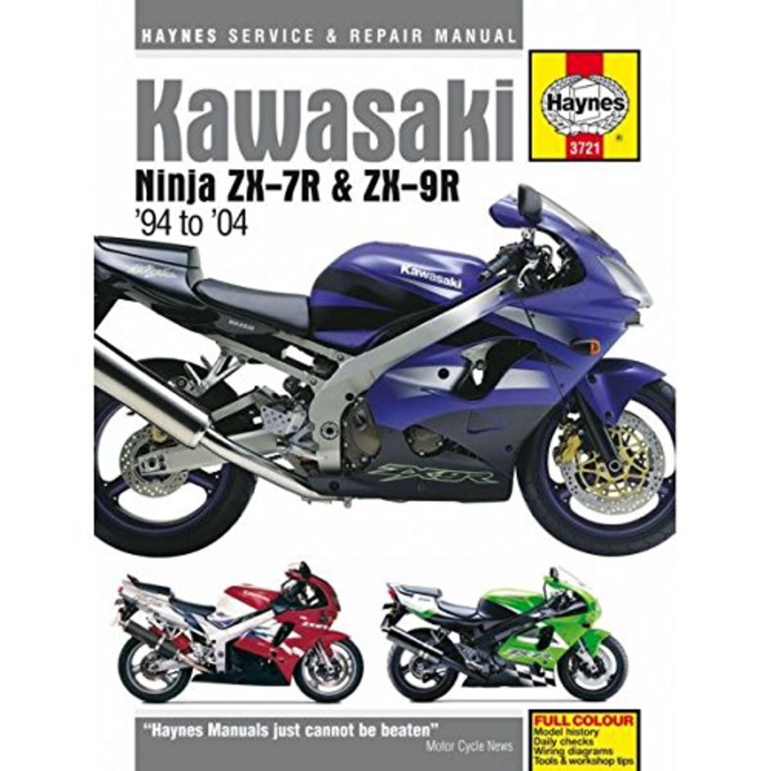Vorderes Coverbild Kawasaki ZX-7R & ZX-9R Ninja (94 - 04)